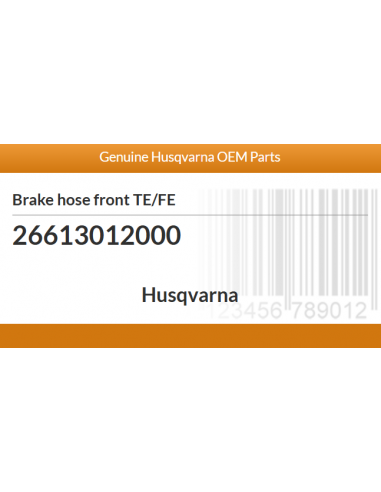 FLEXIBLE DE FRENO DELANTERO HUSQV  FE
