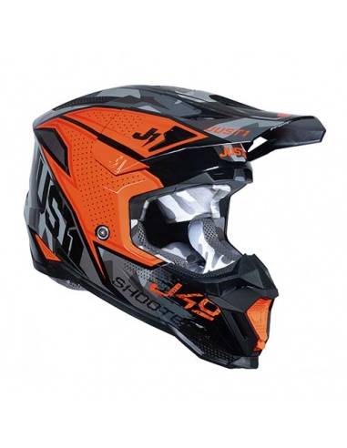 CASCO J40 SHOOTER CAMO/ORANGE/BLACK...