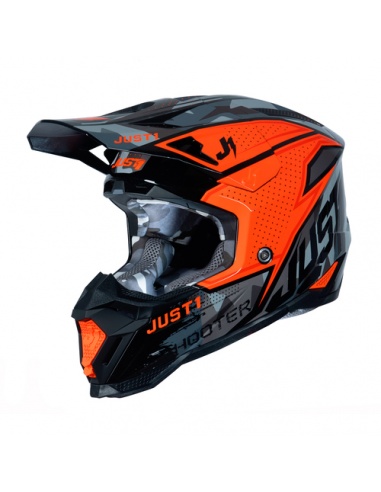 CASCO J40 SHOOTER CAMO/ORANGE/BLACK...