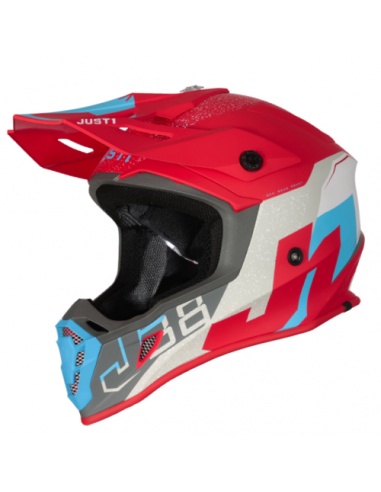 CASCO JUST1 J38 KORNER BLUE / RED M