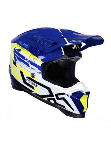 CASCO J40 MISSION FLUO YELLOW/BLUE...