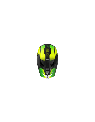 SHOT Furious Apex Neon Yellow Glossy
