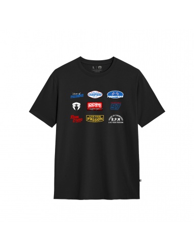 REMERA RPMCROSS MANGA CORTA PARCHES
