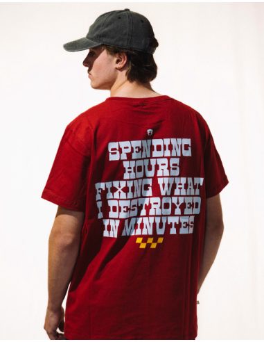 REMERA RPMCROSS HOURS BORDO