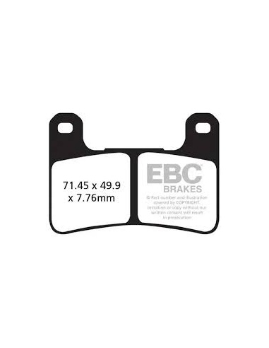 PATILLAS DE FRENO EBC BRAKES