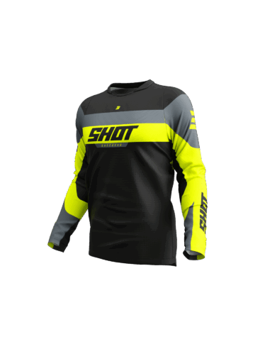 SHOT Jerseys Devo | League Neon Yellow
