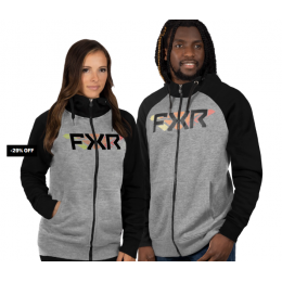 FXR Unisex Split Hoodie -...