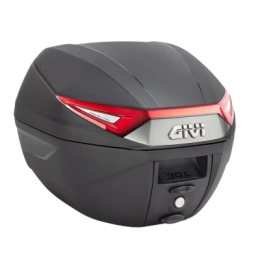 Top case 30 lts negro